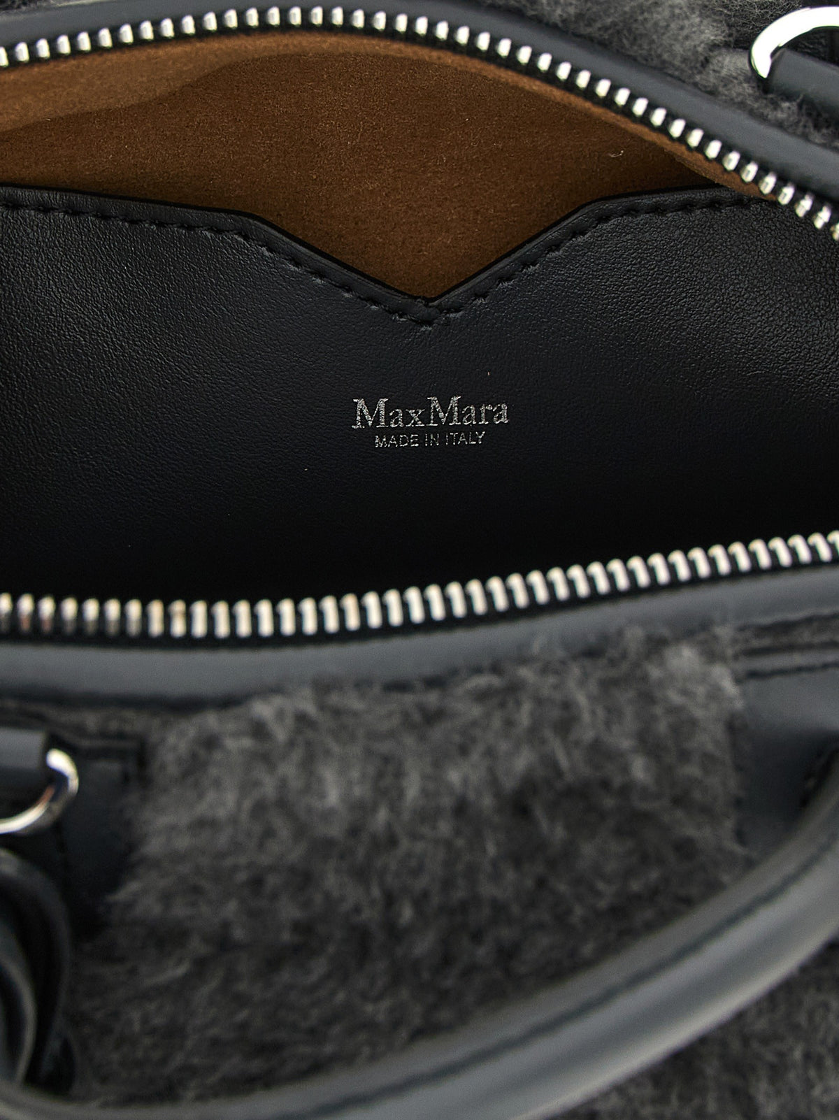 Max Mara Small grey 'Teddy Holdals' top case