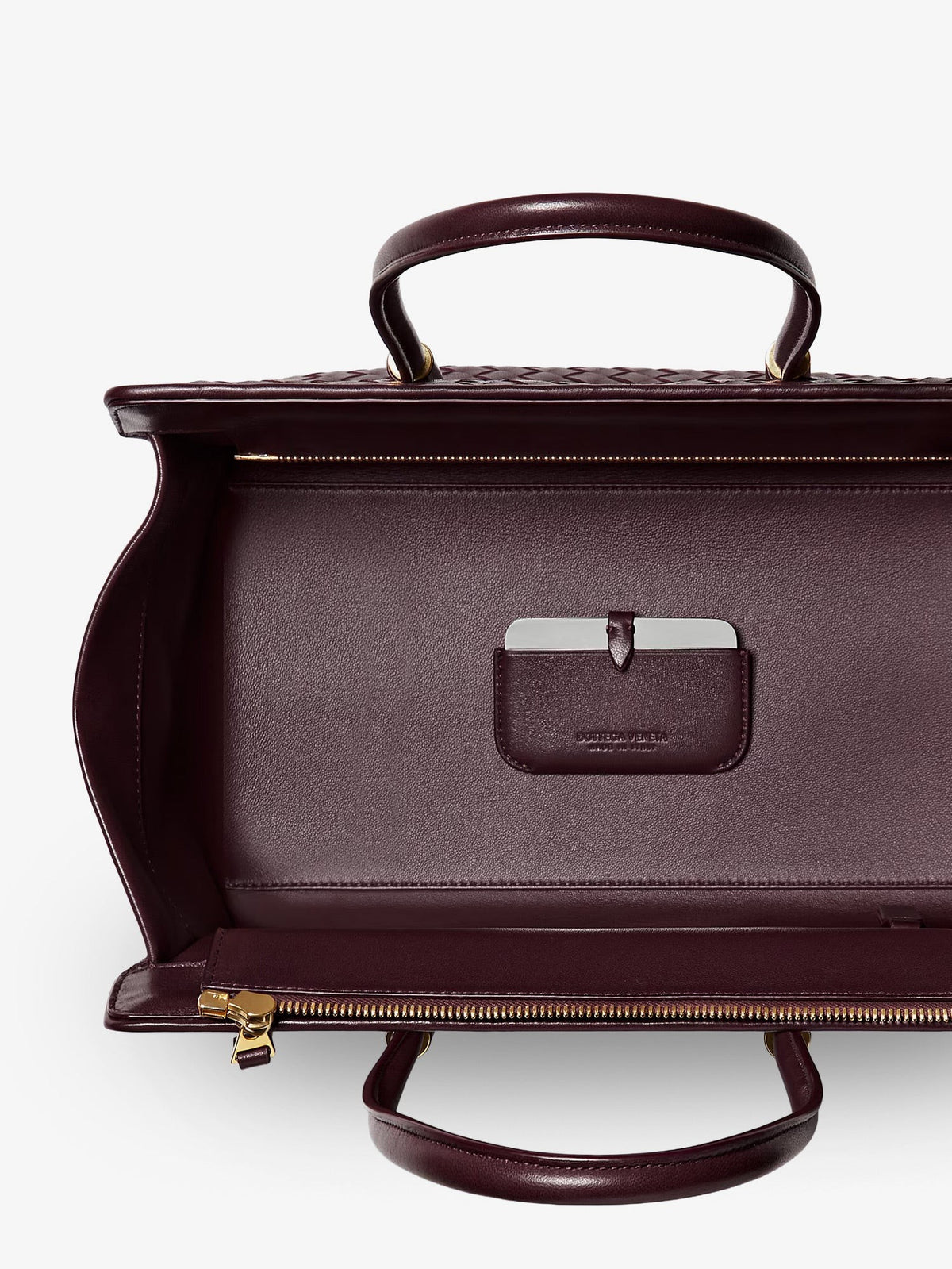 Bottega Veneta Small leather tote bag with Intrecciato motif