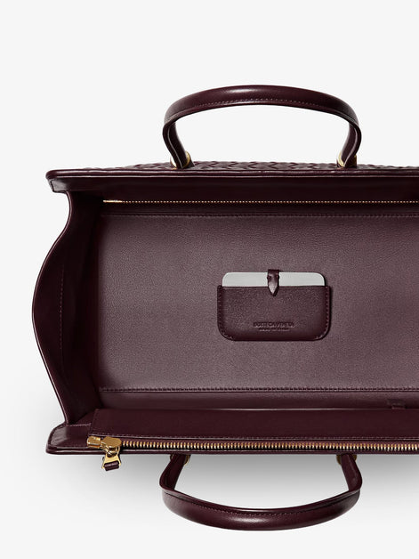 Bottega Veneta Small leather tote bag with Intrecciato motif