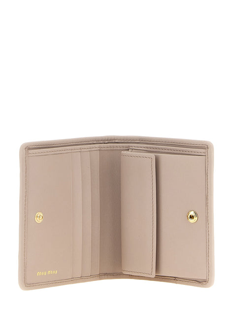 Miu Miu Small matelassé nappa wallet