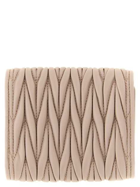 Miu Miu Small matelassé nappa wallet