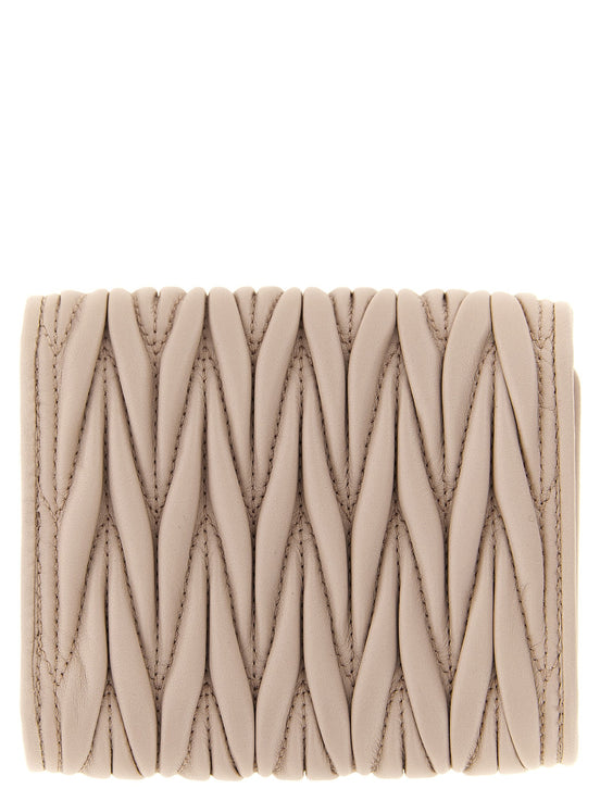 Miu Miu Small matelassé nappa wallet