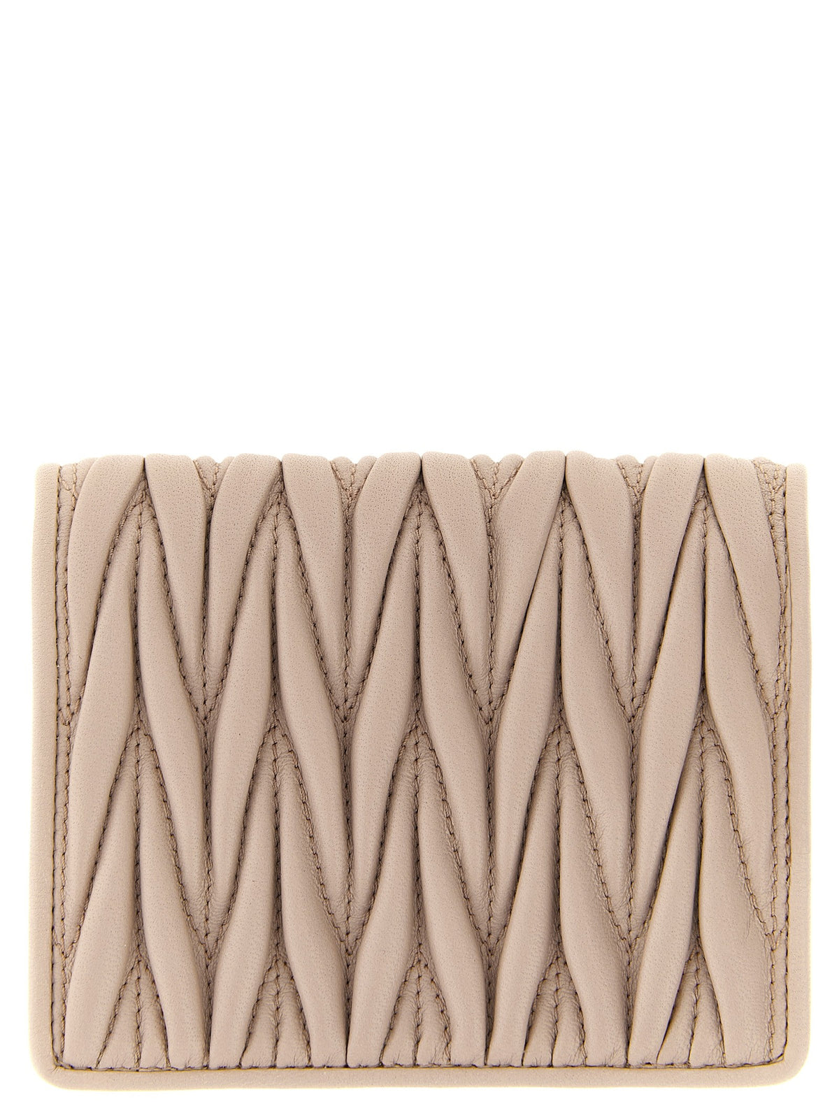 Miu Miu Small matelassé nappa wallet