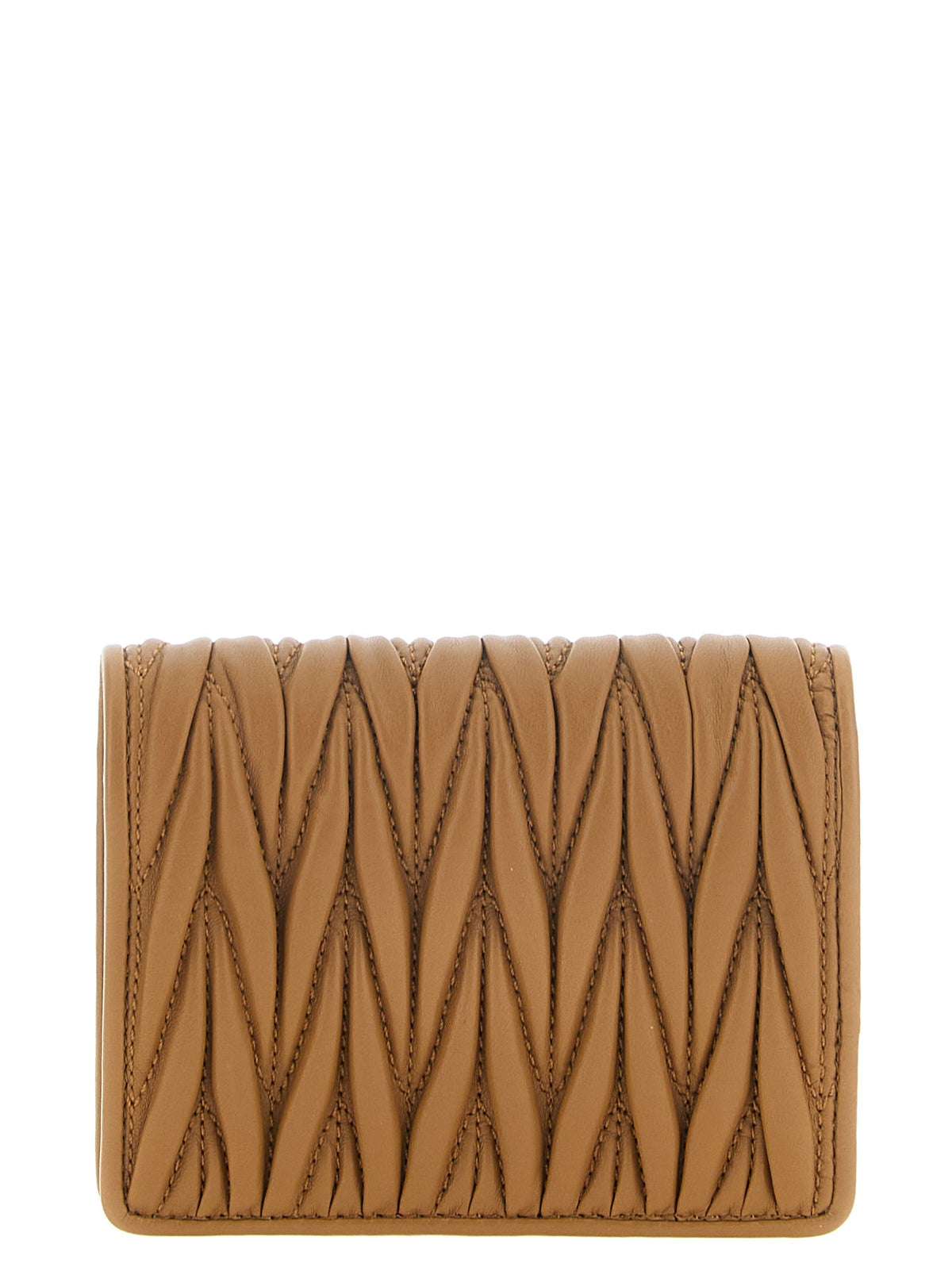 Miu Miu Small matelassé nappa wallet