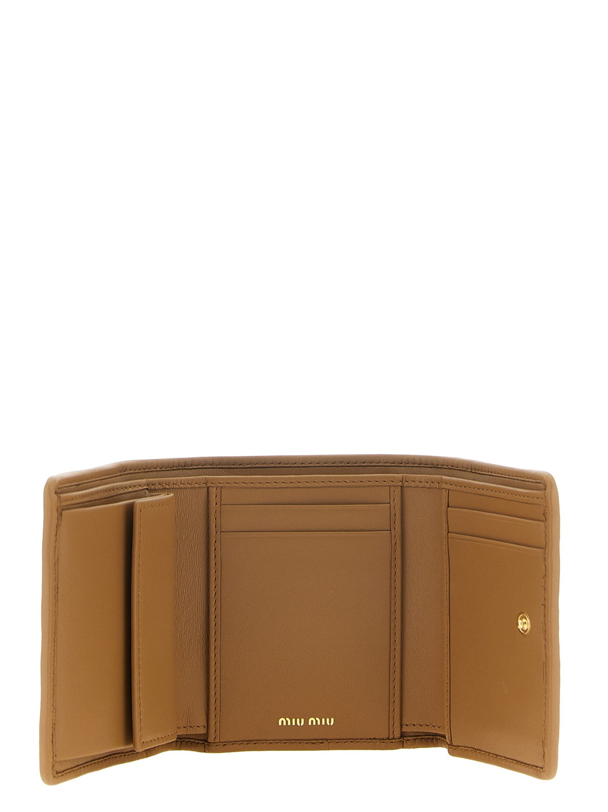 Miu Miu Small matelassé nappa wallet