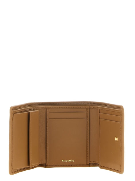 Miu Miu Small matelassé nappa wallet