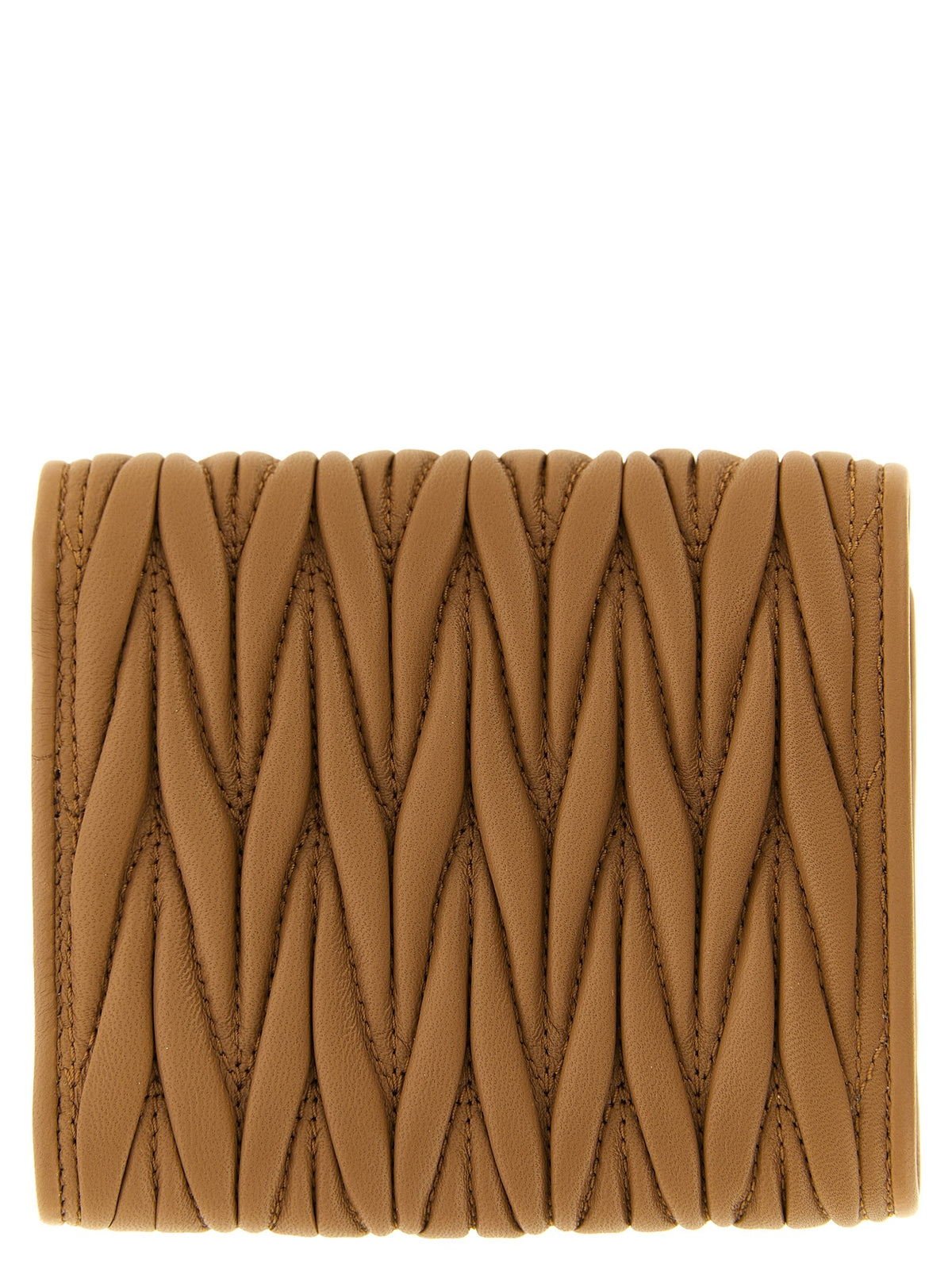 Miu Miu Small matelassé nappa wallet