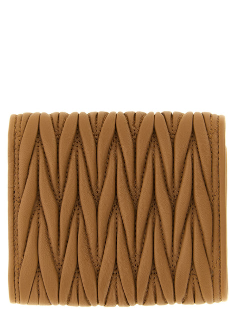 Miu Miu Small matelassé nappa wallet