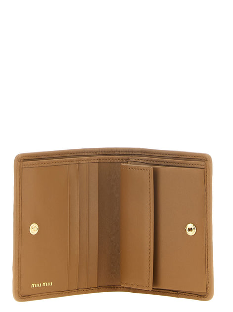 Miu Miu Small matelassé nappa wallet