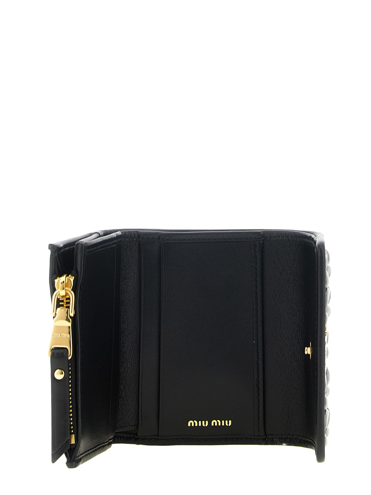 Miu Miu Small matelassé nappa wallet