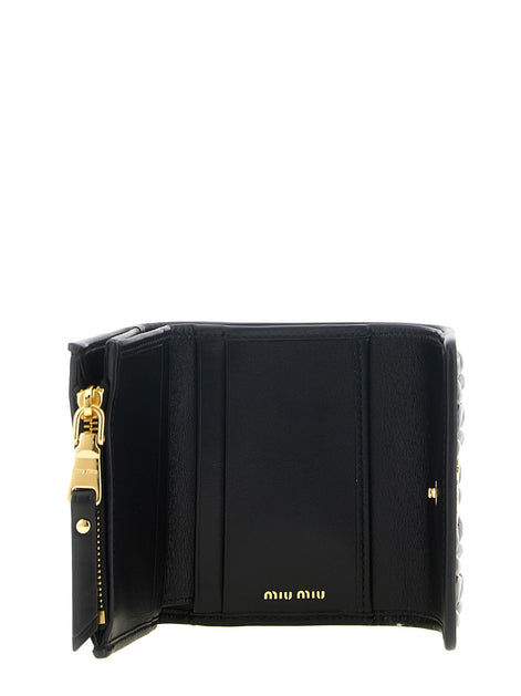 Miu Miu Small matelassé nappa wallet