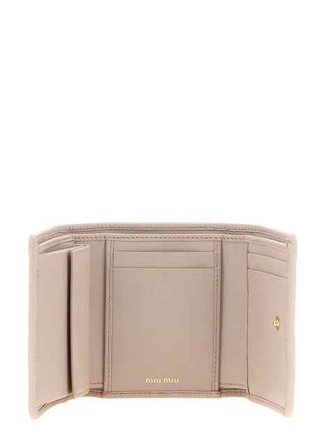 Miu Miu Small matelassé nappa wallet