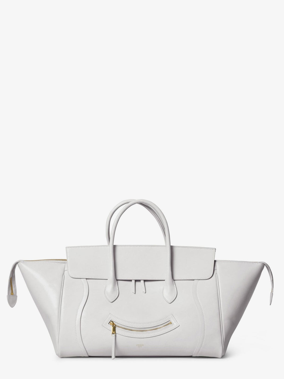 Smile leather handbag