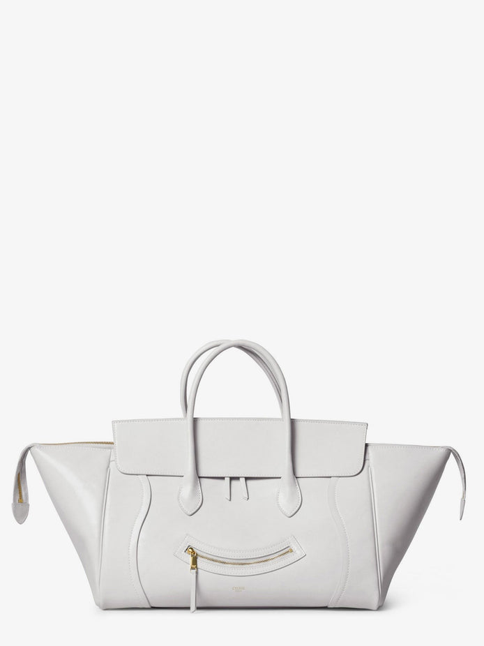 Smile leather handbag