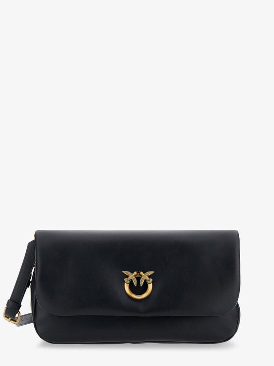 Soft Horizontal leather crossbody bag