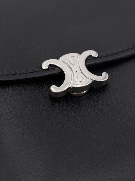 Celine Soft Triomphe leather shoulder bag