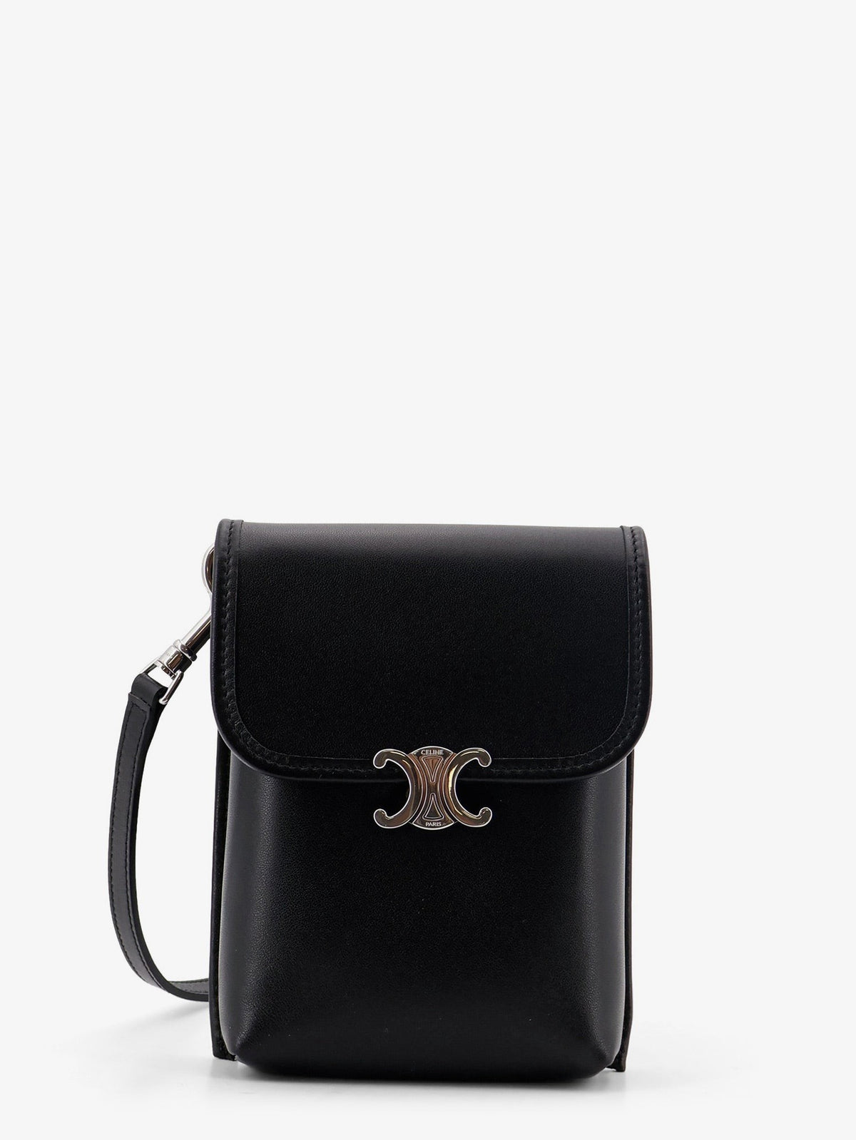 Soft Triomphe leather shoulder bag