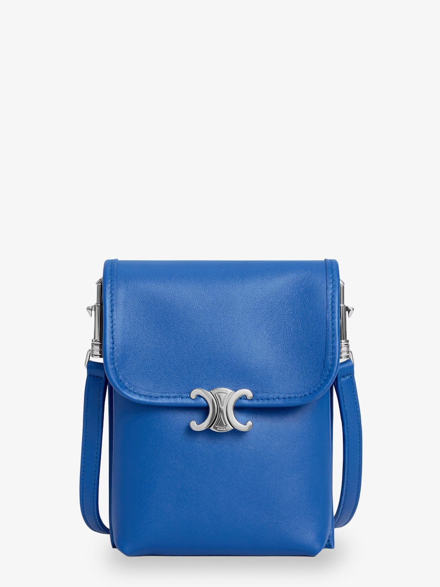 Soft Triomphe leather shoulder bag