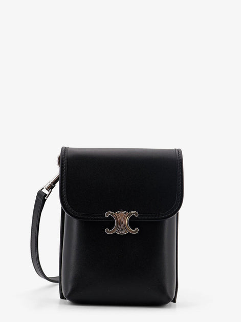 Soft Triomphe leather shoulder bag