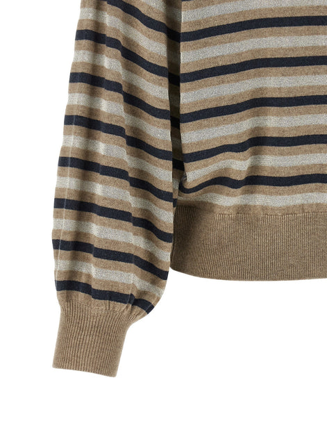 'Sparkling Stripes' Sweater