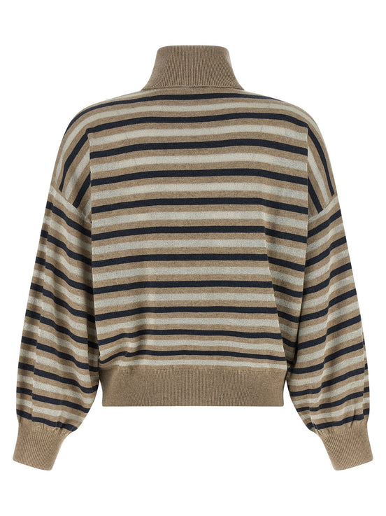 'Sparkling Stripes' Sweater