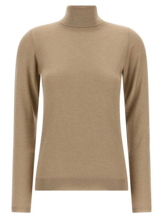 'Sparkling' turtleneck sweater