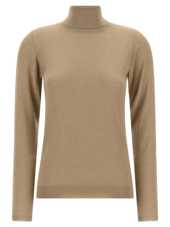 'Sparkling' turtleneck sweater