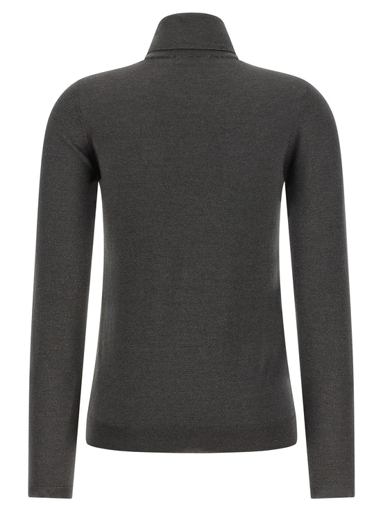 'Sparkling' turtleneck sweater