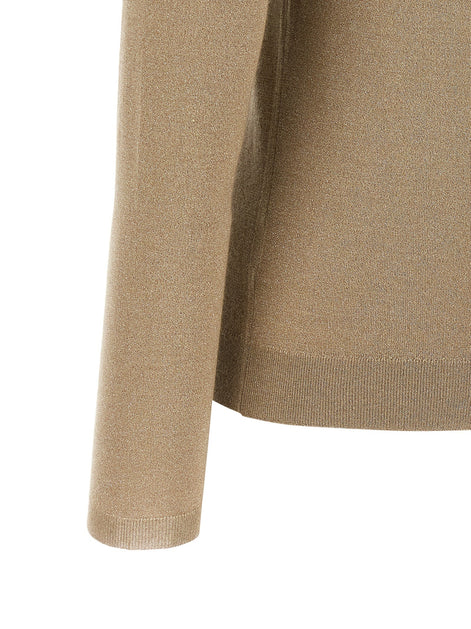 'Sparkling' turtleneck sweater