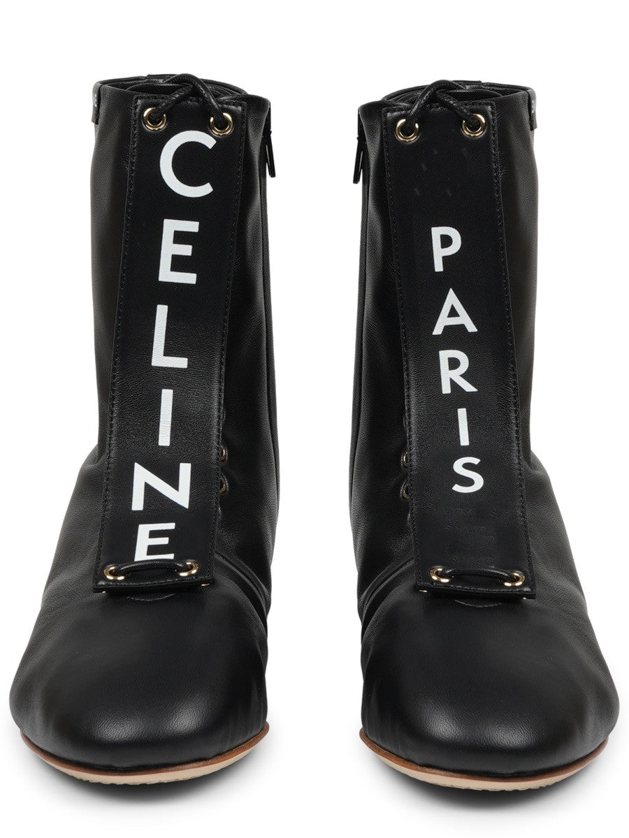 Celine STIVALE IN PELLE CON LOGO