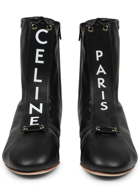 Celine STIVALE IN PELLE CON LOGO