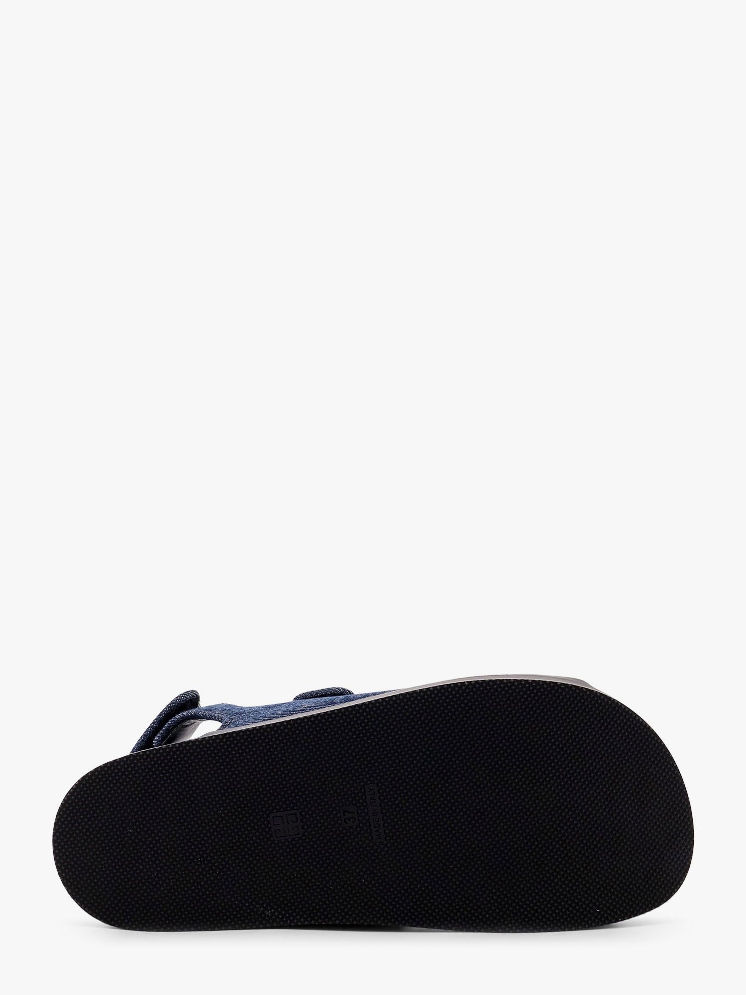 Strap flat denim sandals