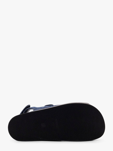 Strap flat denim sandals