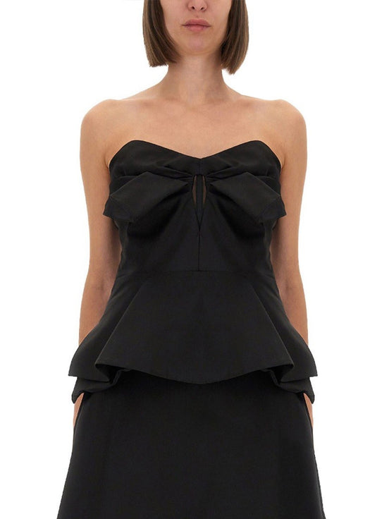 STRAPLESS CORSET TOP