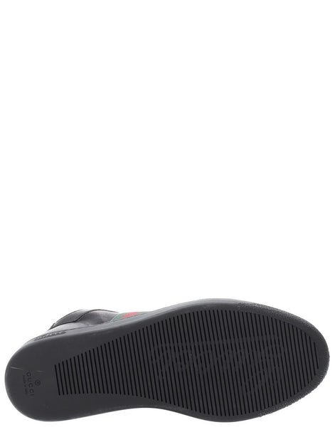 Gucci "STRETCH" LEATHER EFFECT SNEAKER
