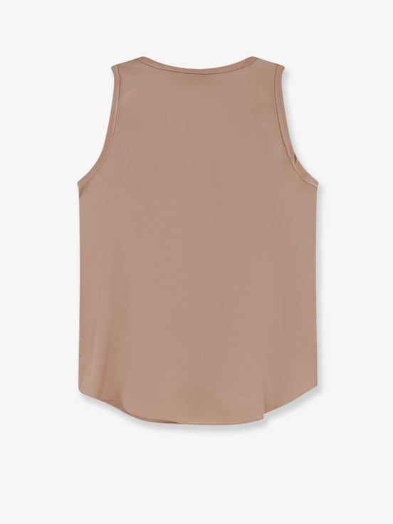 Brunello Cucinelli Stretch silk tank top