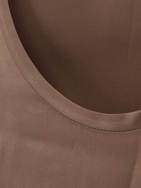 Brunello Cucinelli Stretch silk tank top