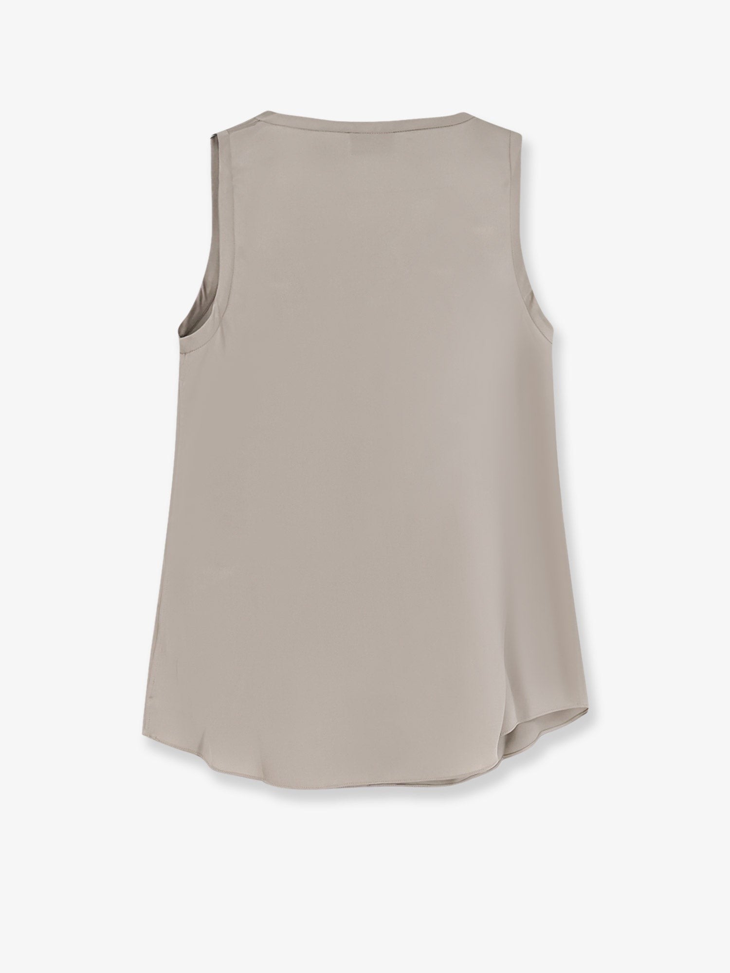 Stretch silk top