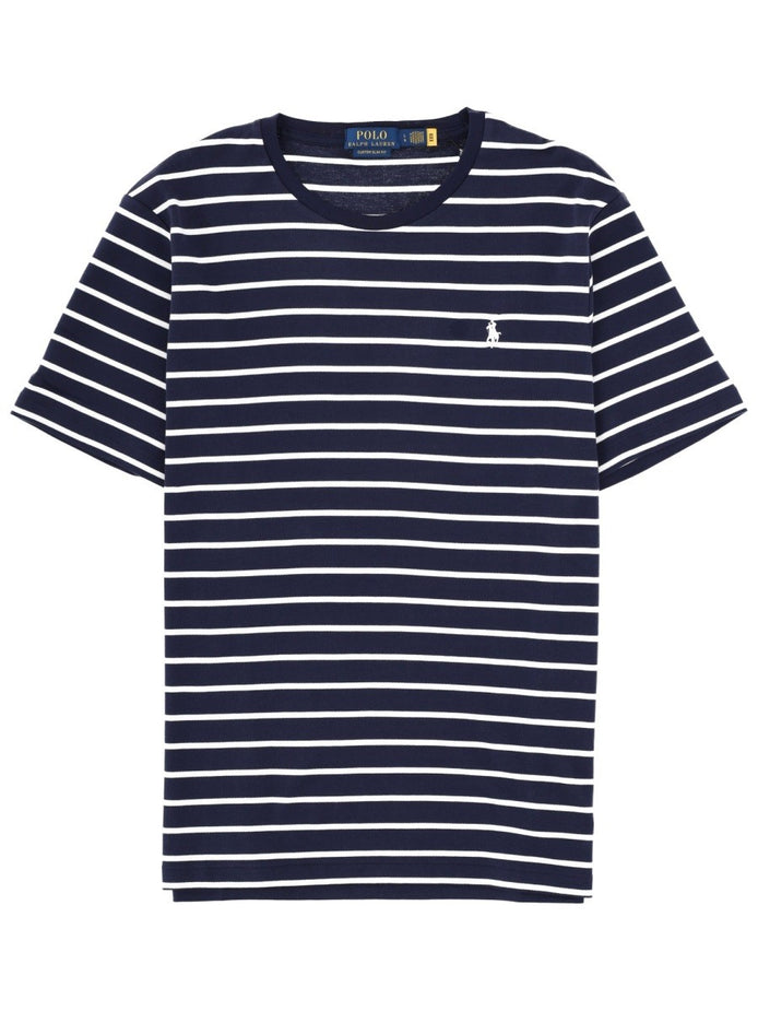 STRIPED LOGO T-SHIRT