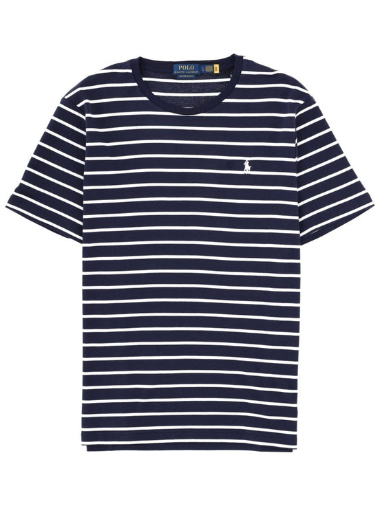STRIPED LOGO T-SHIRT