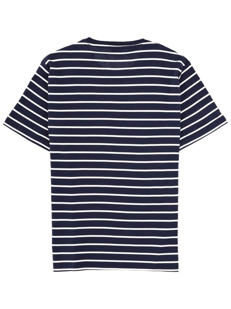 STRIPED LOGO T-SHIRT