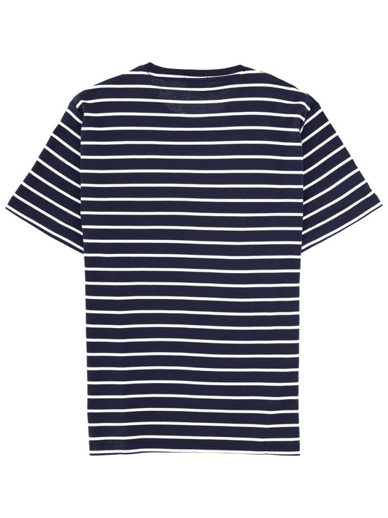 STRIPED LOGO T-SHIRT