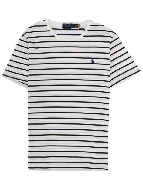 STRIPED LOGO T-SHIRT