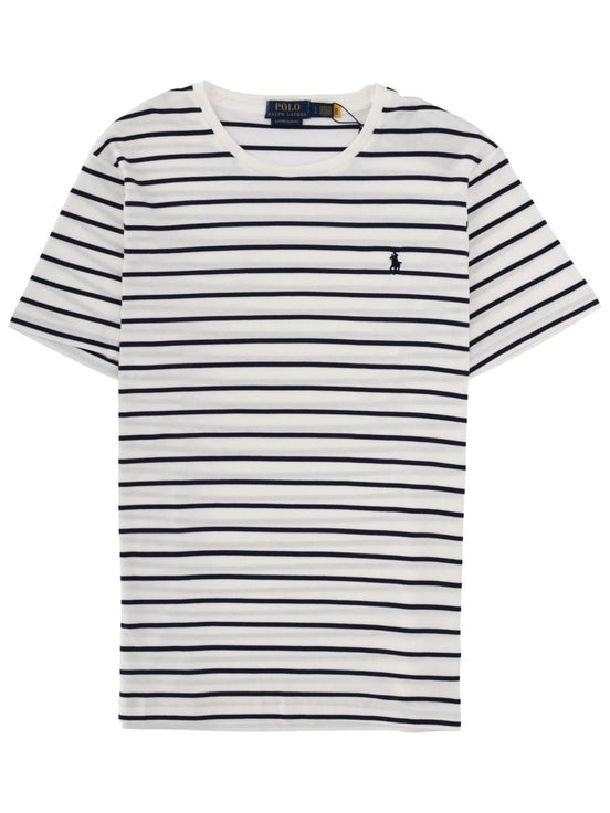 STRIPED LOGO T-SHIRT