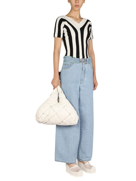 STRIPED PATTERN TOP