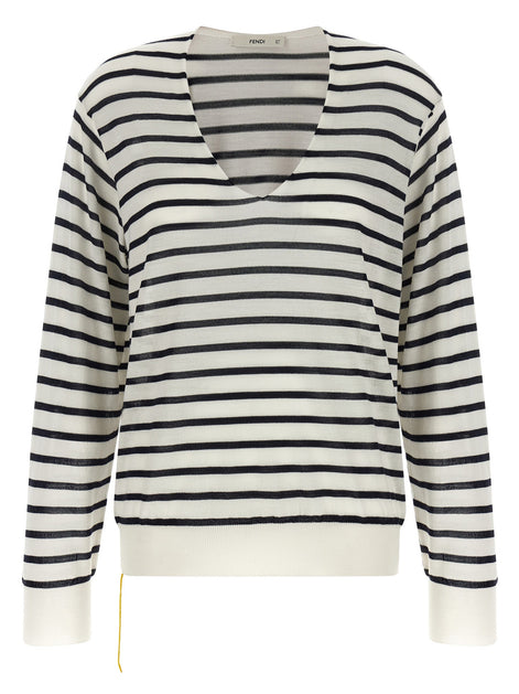 Striped wool sweater