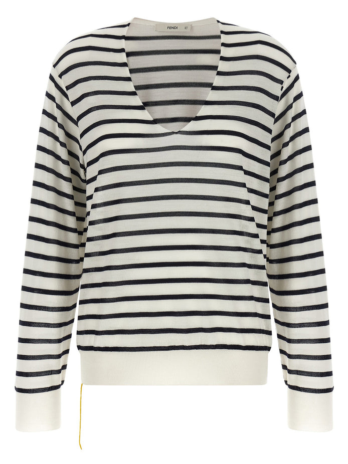 Striped wool sweater