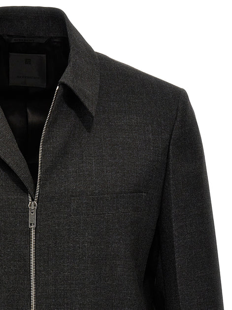 Structured blouson