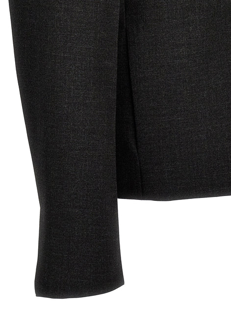 Structured blouson