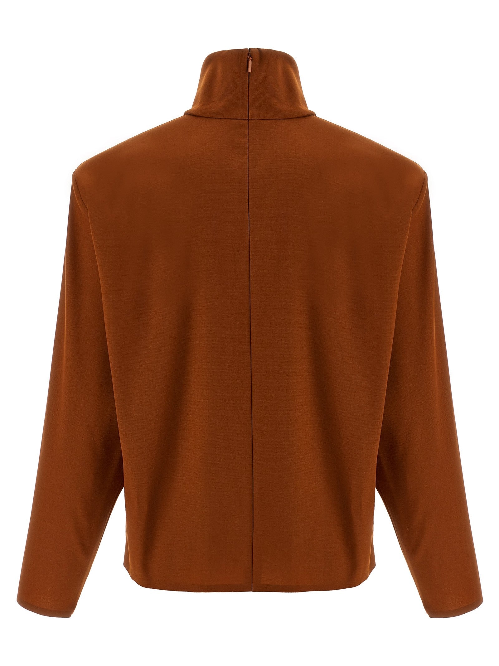 Structured shoulder sweater
